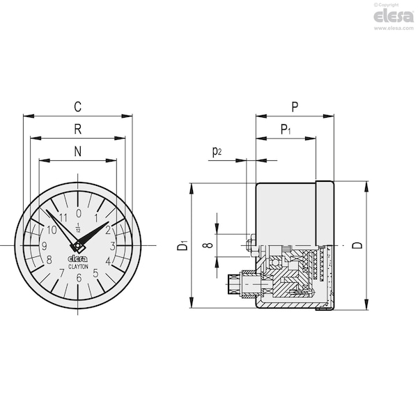 Position Indicators, PA02-0030-D